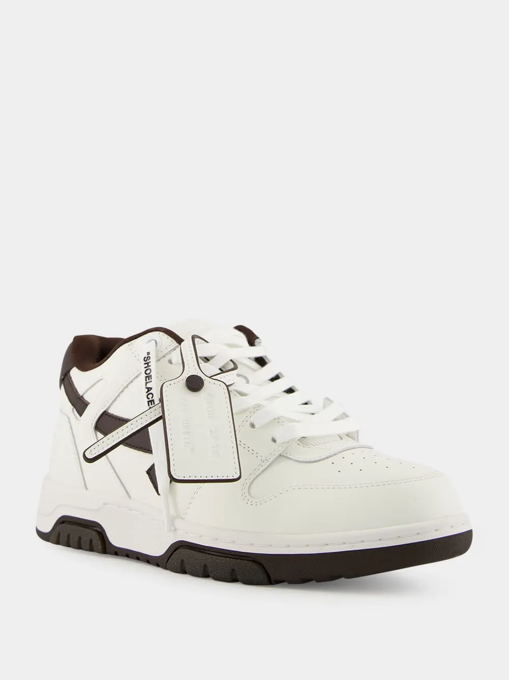 White and Chocolate Out Of Office Sneakers sold by Fashion Clinic product image thumbnail 2