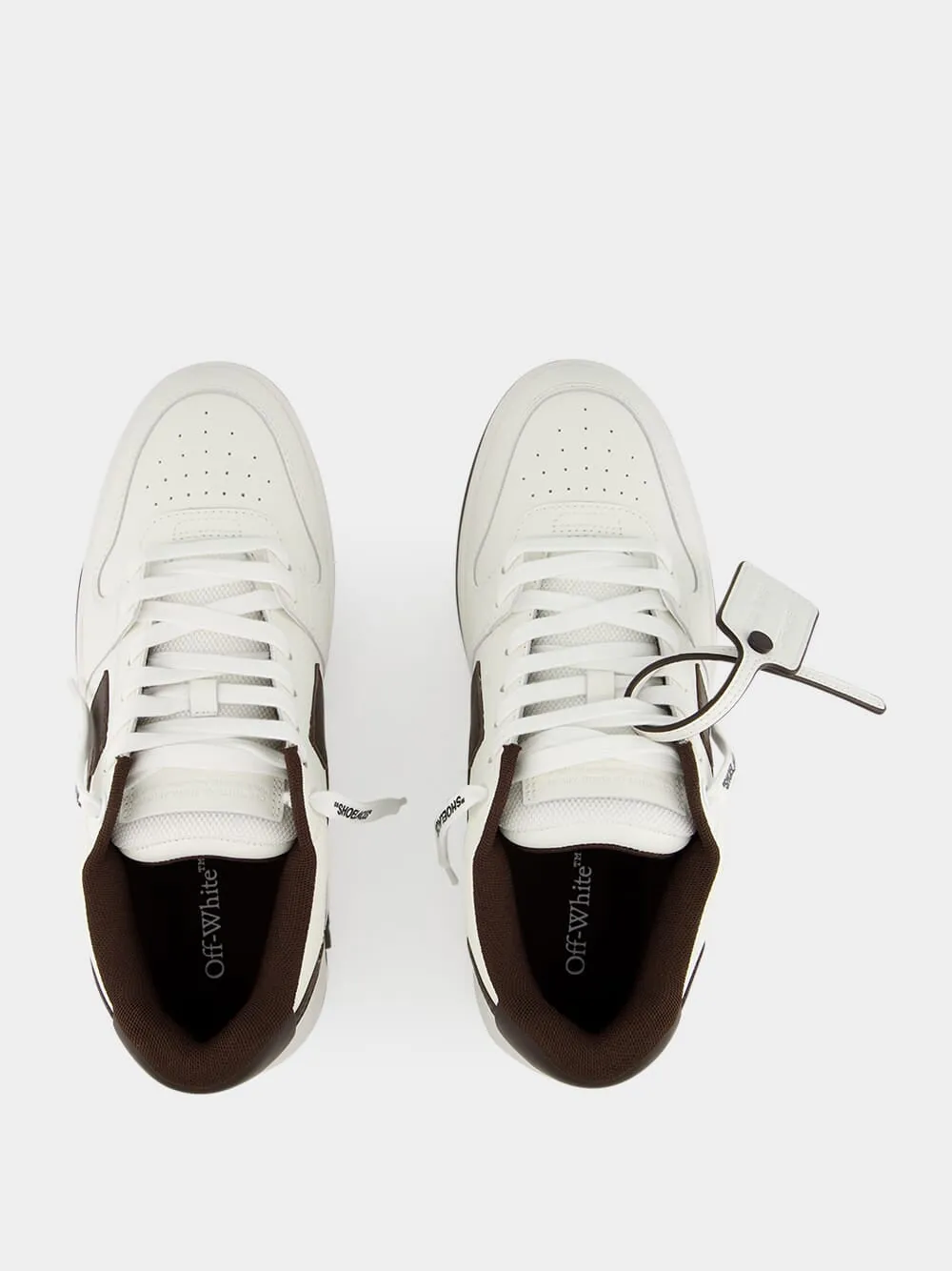 White and Chocolate Out Of Office Sneakers sold by Fashion Clinic product image thumbnail 4