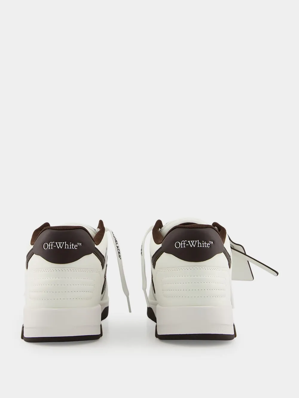 White and Chocolate Out Of Office Sneakers sold by Fashion Clinic product image thumbnail 5