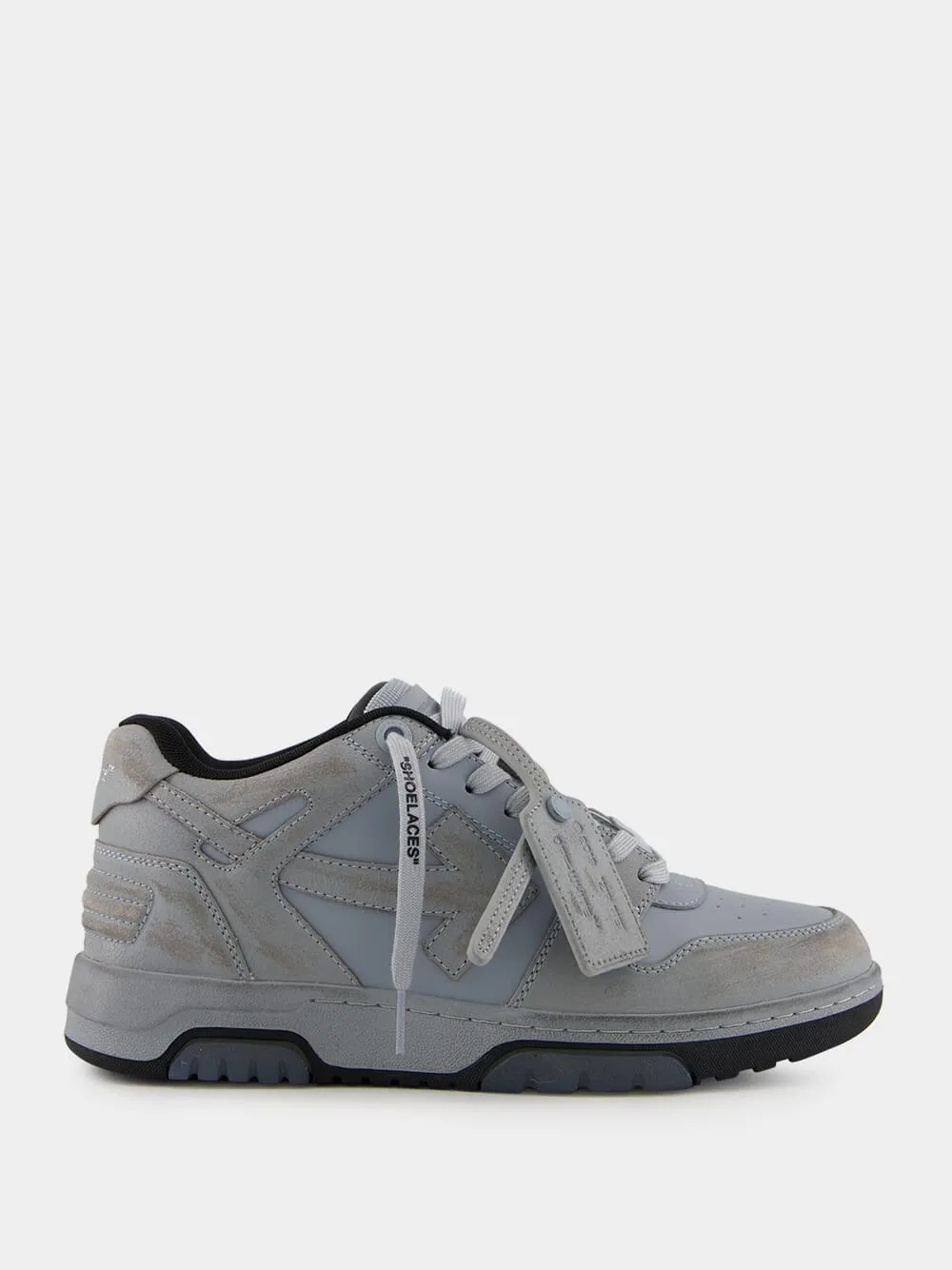 Light Grey Out Of Office Suede Sneakers sold by Fashion Clinic
