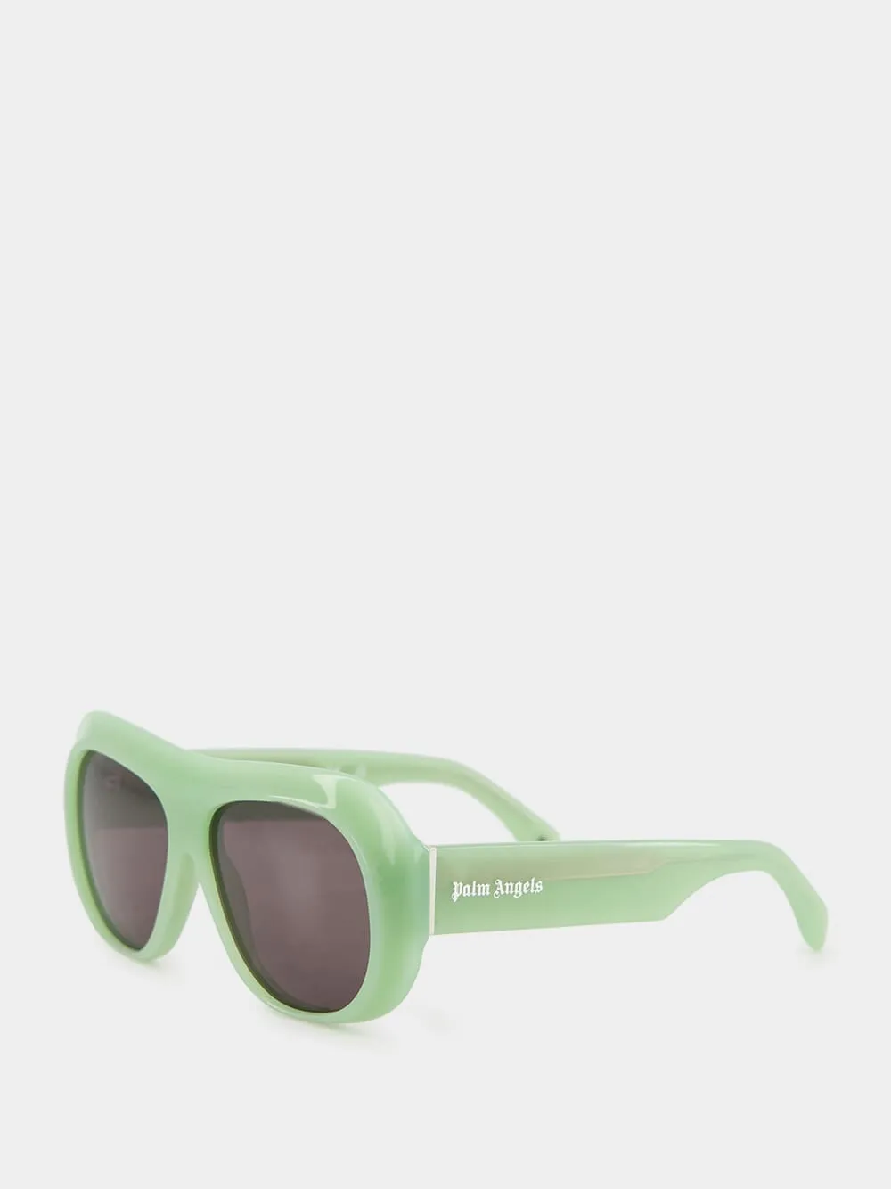 Light Green Elfin Oversized Pilot Sunglasses sold by Fashion Clinic product image thumbnail 3