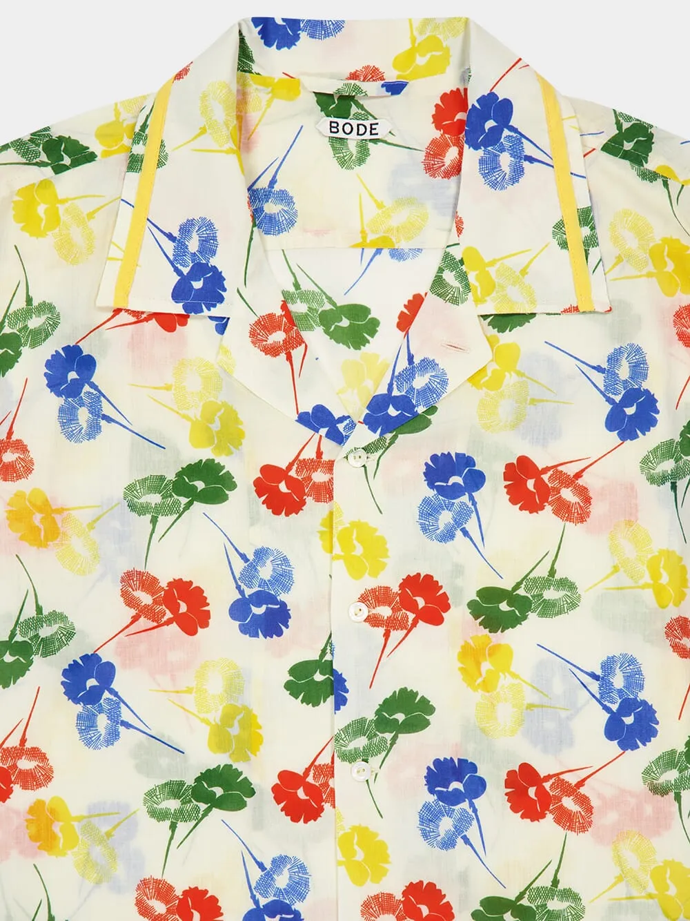 Flower Stamp Long Sleeve Shirt sold by Fashion Clinic product image thumbnail 3