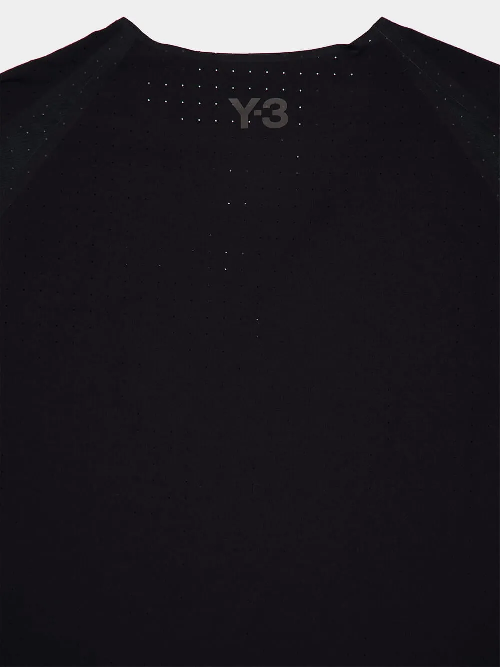 Black Running Short Sleeve T-Shirt sold by Fashion Clinic product image thumbnail 4
