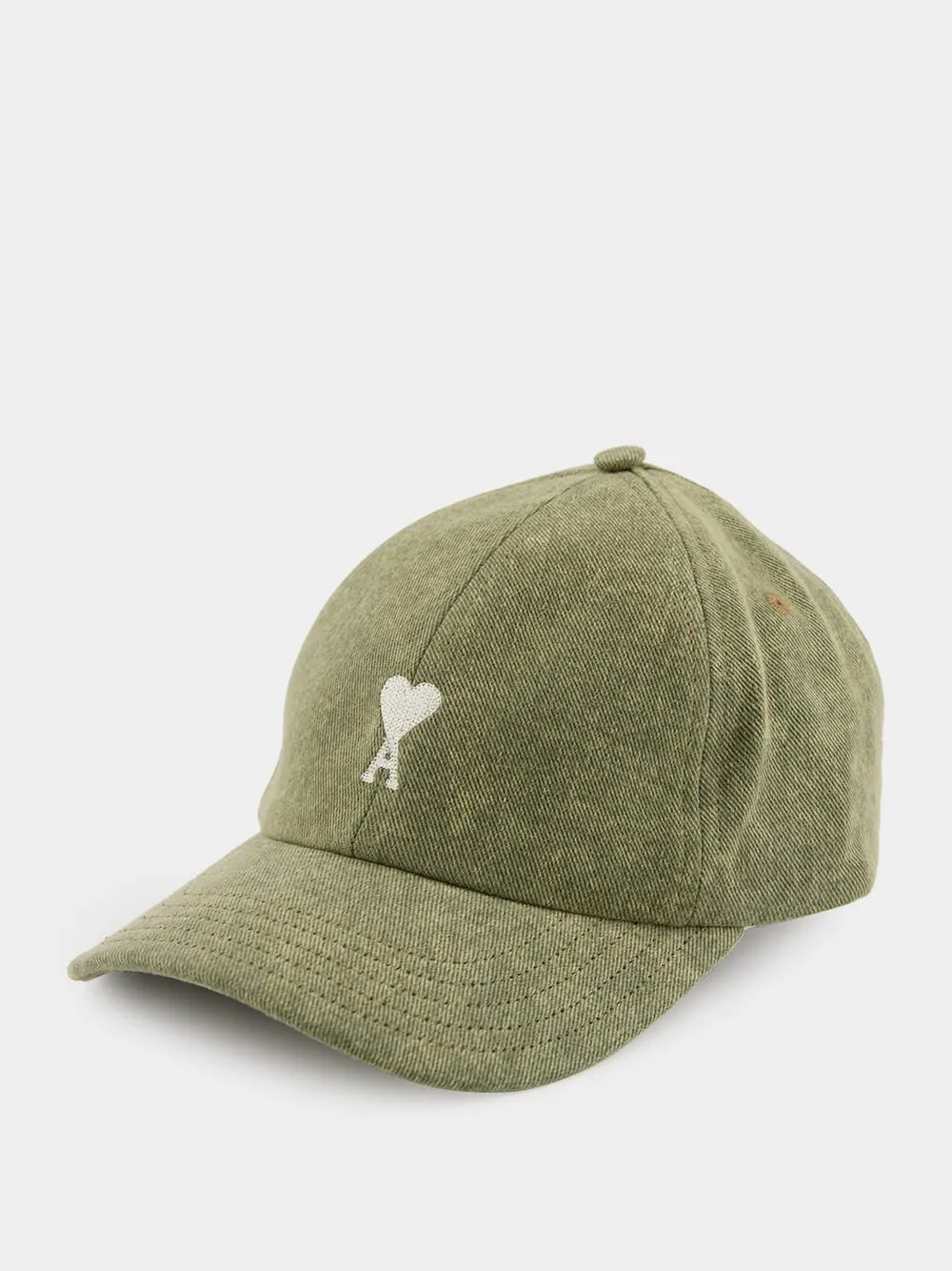 Green Embroidered Cap sold by Fashion Clinic