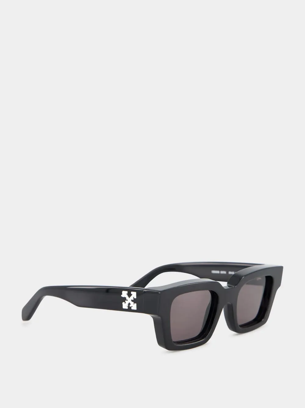 Black Virgil Square Sunglasses sold by Fashion Clinic product image thumbnail 2