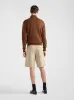 Cord Cotton Bermuda Shorts sold by Fashion Clinic