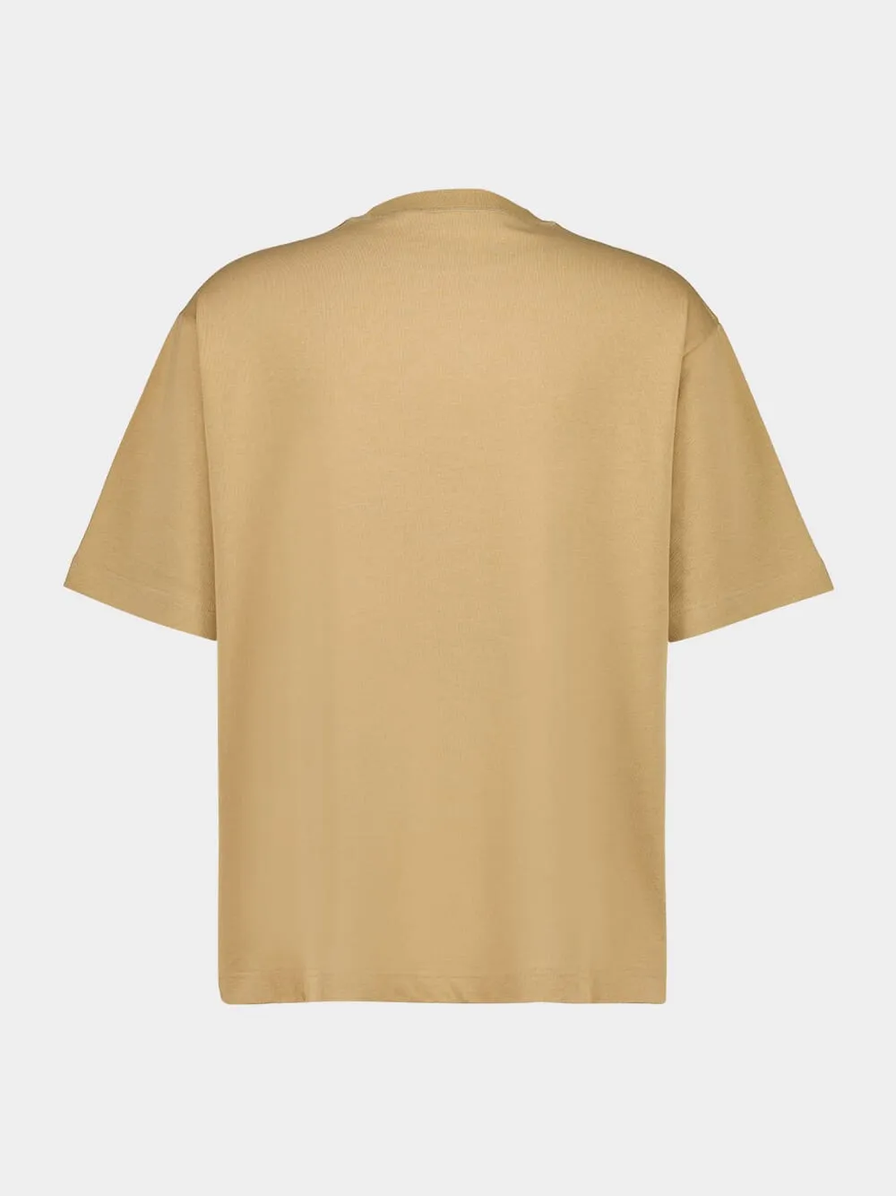 Camel Printed Cotton Jersey T-Shirt sold by Fashion Clinic product image thumbnail 2