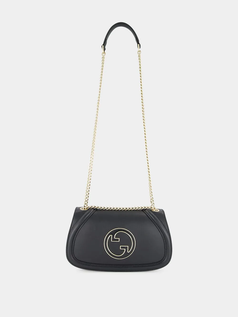 Black Leather Blondie Small Shoulder Bag sold by Fashion Clinic product image thumbnail 2