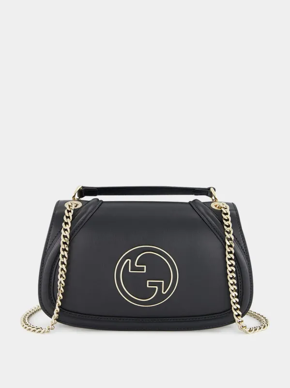 Black Leather Blondie Small Shoulder Bag sold by Fashion Clinic