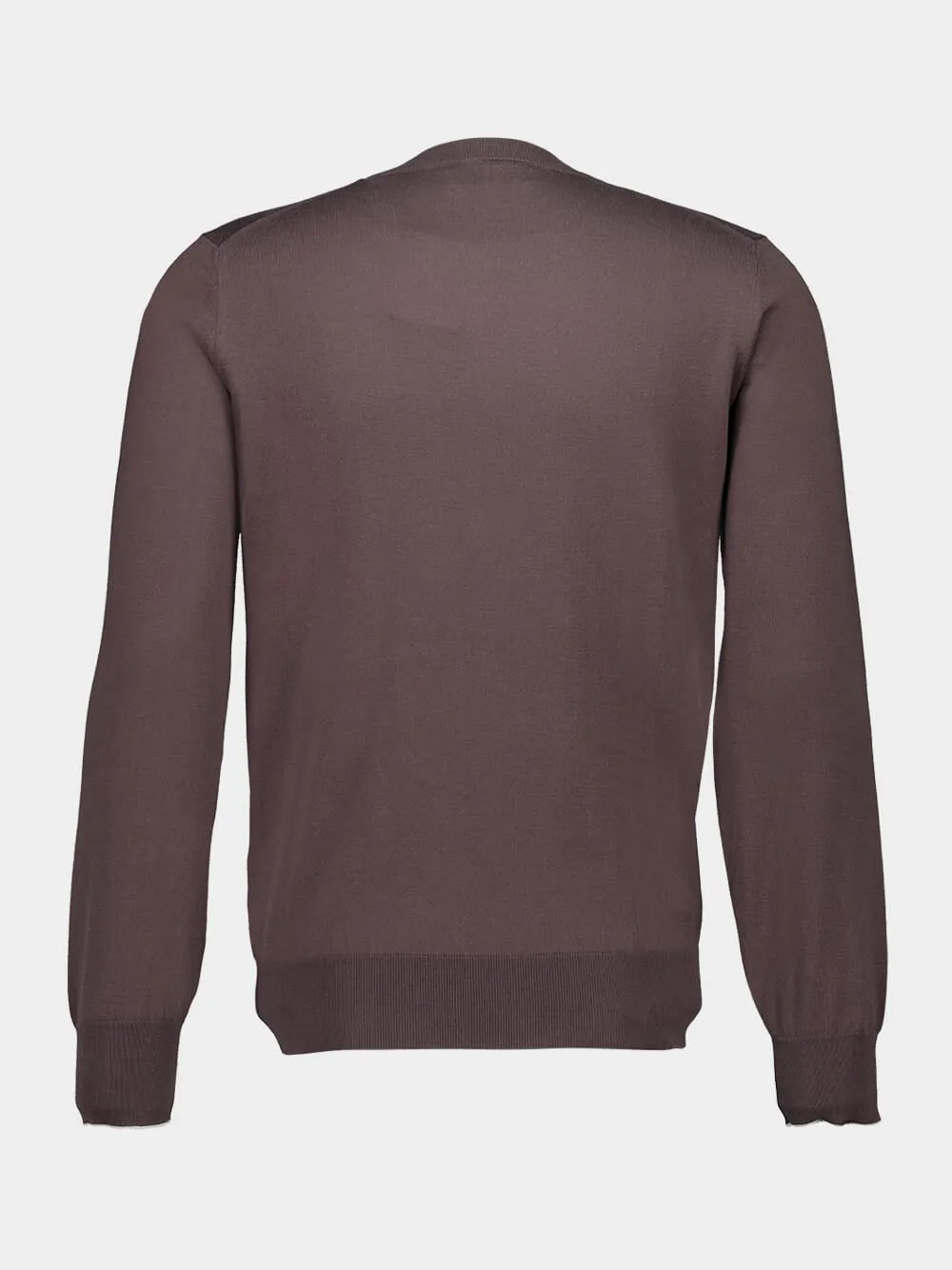 Brown Lightweight Cotton Sweater sold by Fashion Clinic product image thumbnail 2