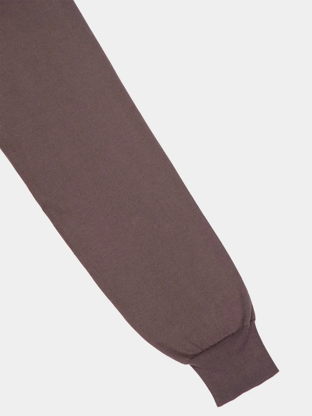 Brown Lightweight Cotton Sweater sold by Fashion Clinic product image thumbnail 4