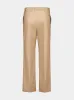 Beige Cotton Poplin Pants sold by Fashion Clinic