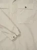 Sand Stretch Cotton Tela Overshirt sold by Fashion Clinic