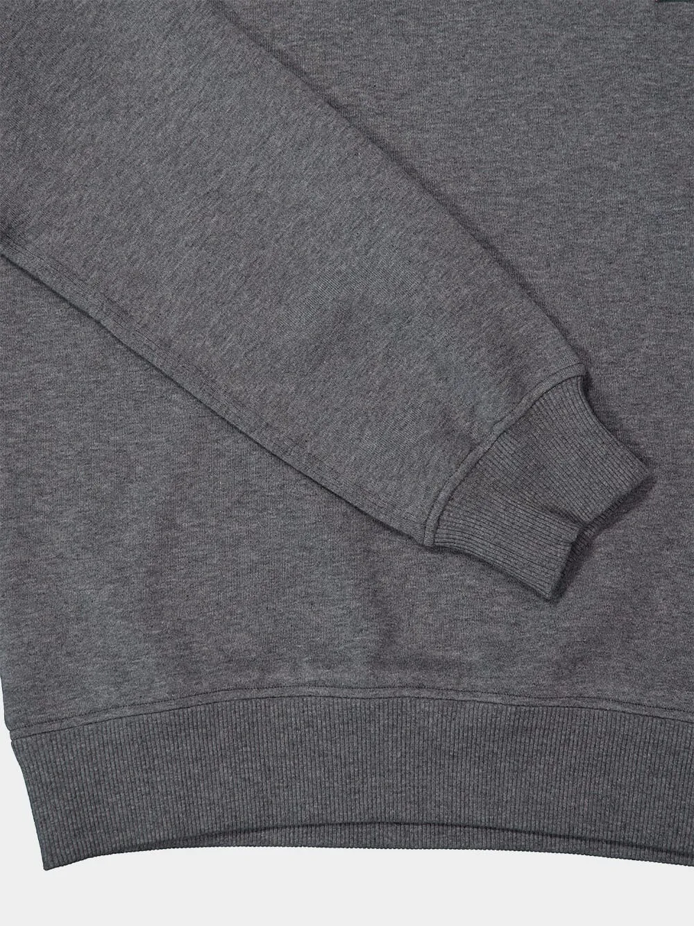 Grey Cotton Sweatshirt with Branded Tag sold by Fashion Clinic product image thumbnail 4