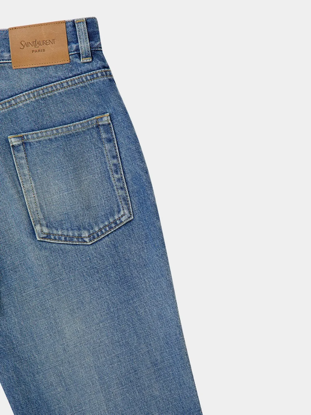 70's High-Waisted Flared Jeans sold by Fashion Clinic product image thumbnail 4