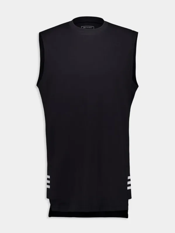 Black Sleeveless Tank Top sold by Fashion Clinic