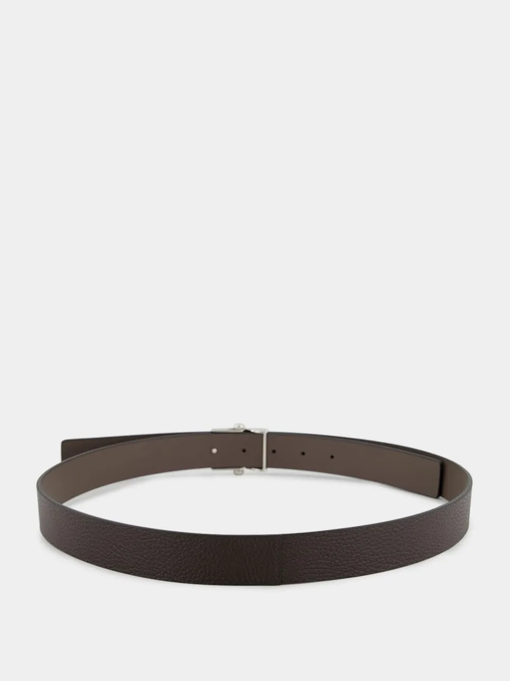 Reversible Leather Belt in Black and Brown sold by Fashion Clinic product image thumbnail 2