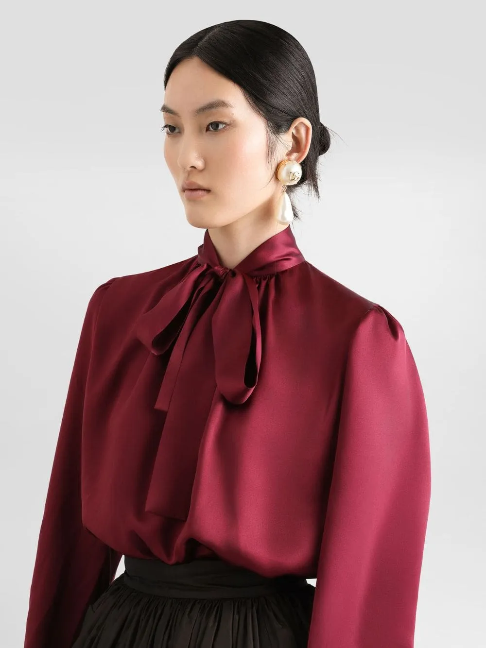 Teardrop Earrings with DG Logo sold by Fashion Clinic product image thumbnail 2