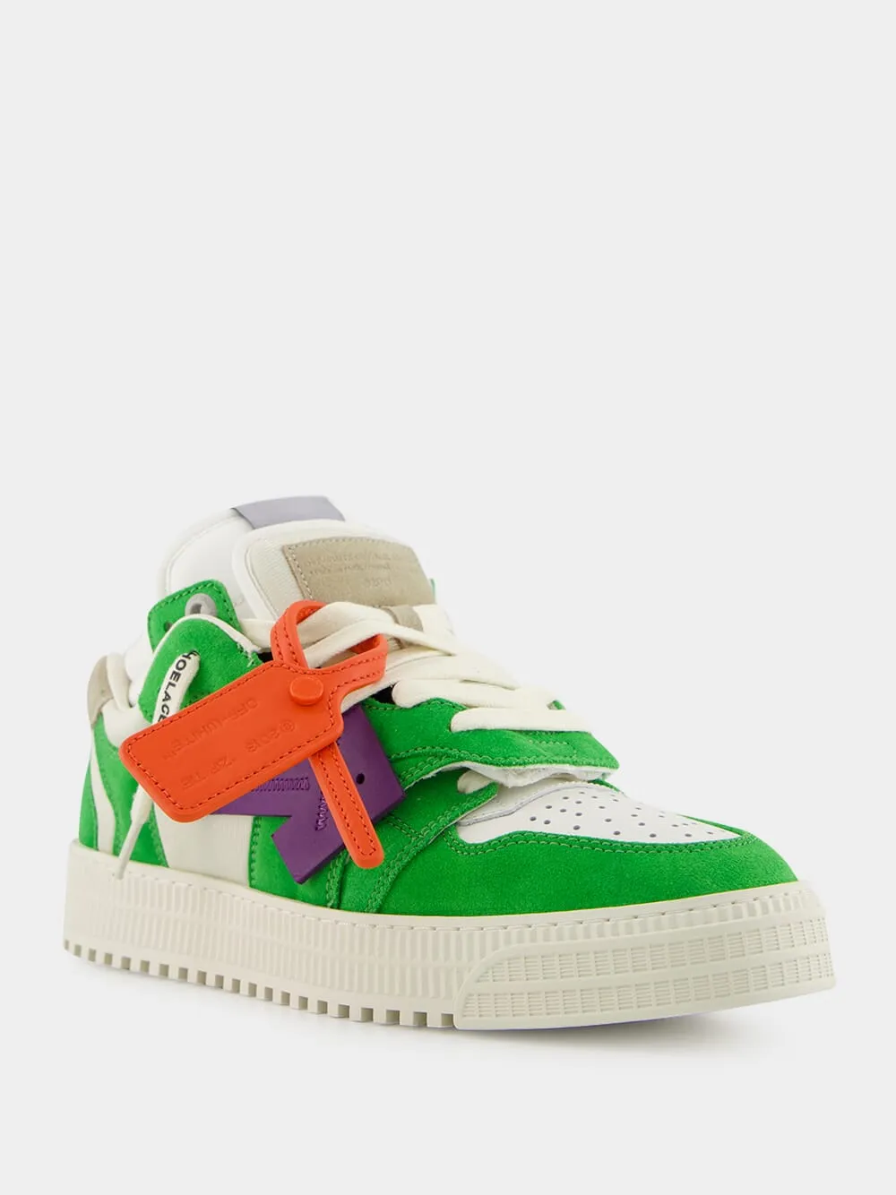 Purple and Light Green Floating Arrow Sneakers sold by Fashion Clinic product image thumbnail 2