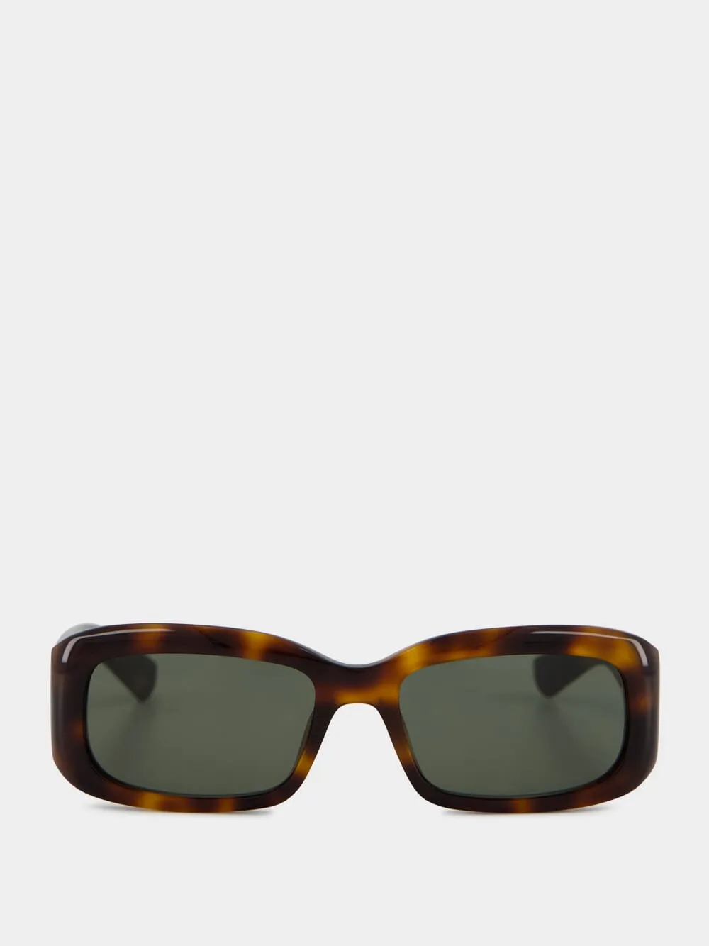 Medium Havana and Grey Rectangular Sunglasses sold by Fashion Clinic