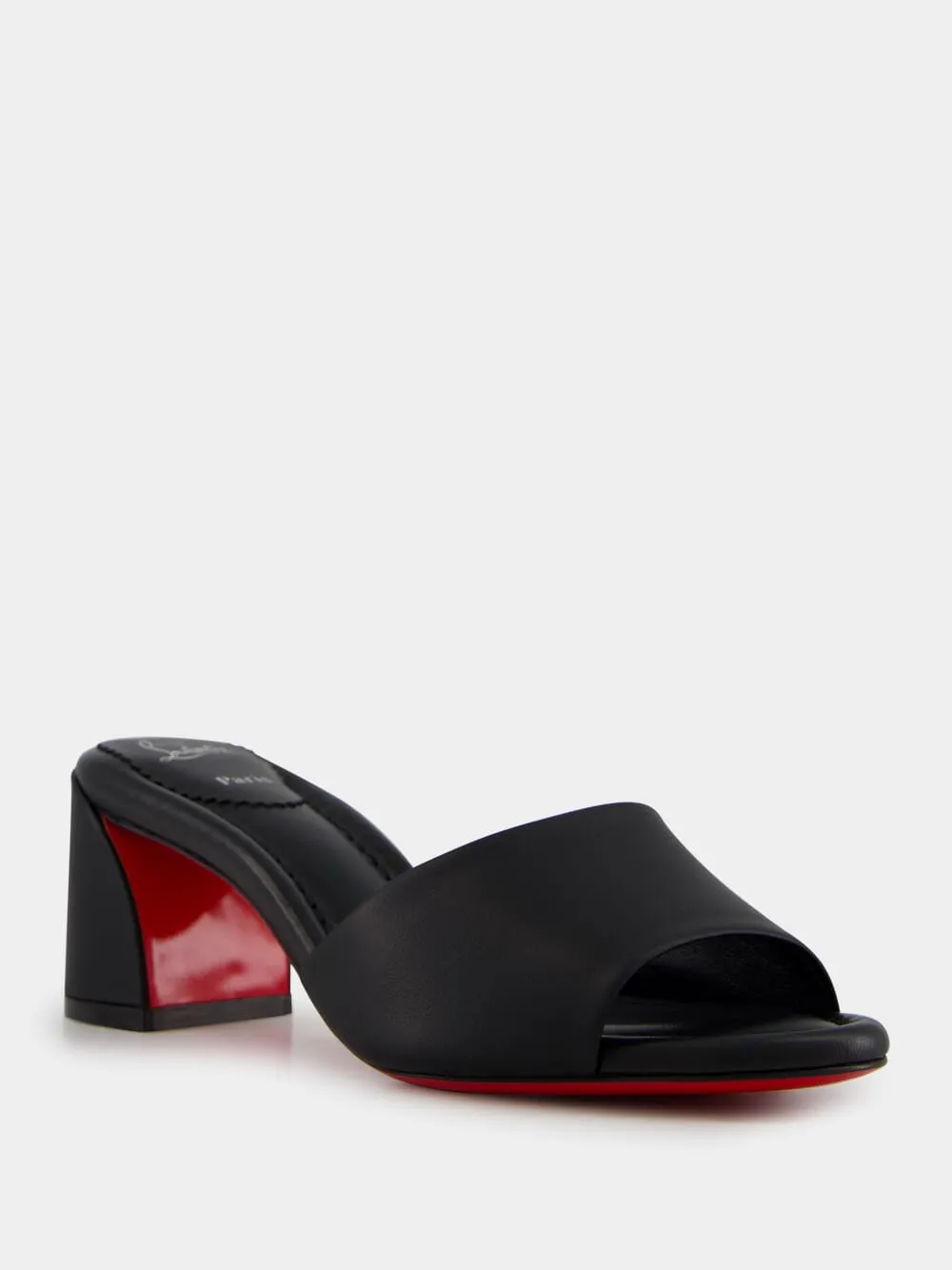 Black Jane Mule Nappa Leather sold by Fashion Clinic product image thumbnail 3