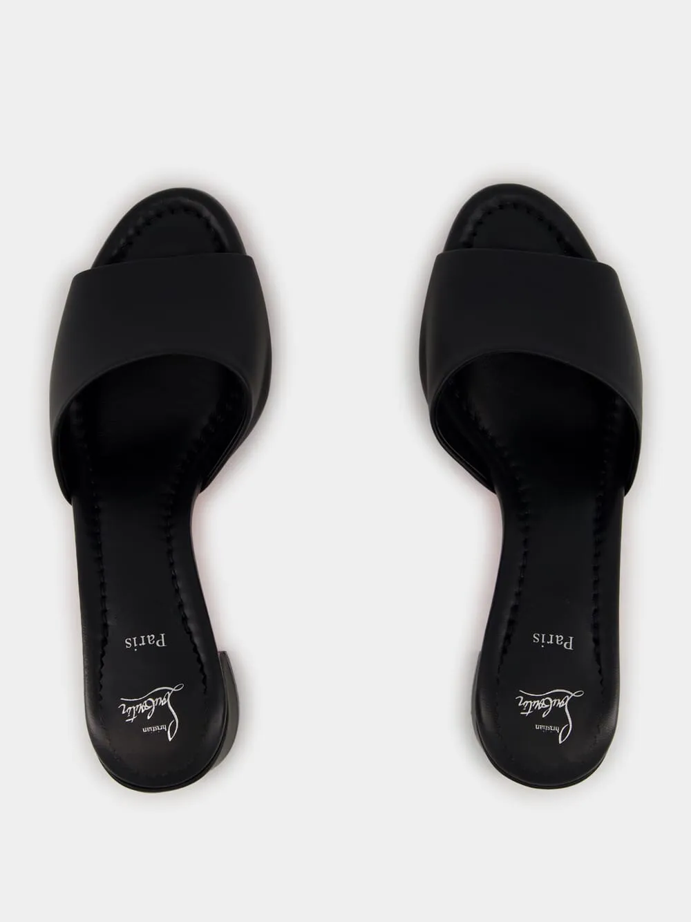 Black Jane Mule Nappa Leather sold by Fashion Clinic product image thumbnail 5