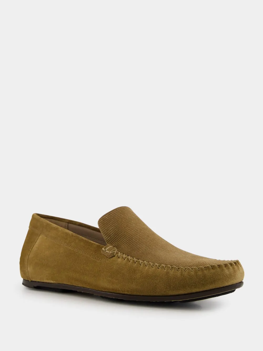 Brown Alder Roberi Suede Loafers sold by Fashion Clinic product image thumbnail 2