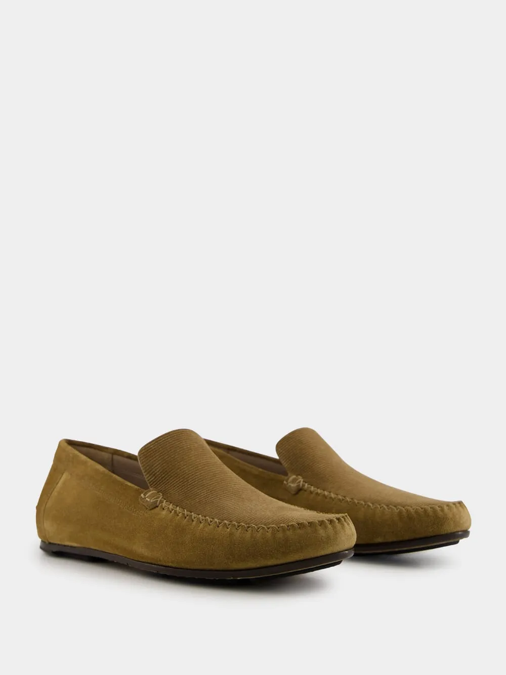 Brown Alder Roberi Suede Loafers sold by Fashion Clinic product image thumbnail 3