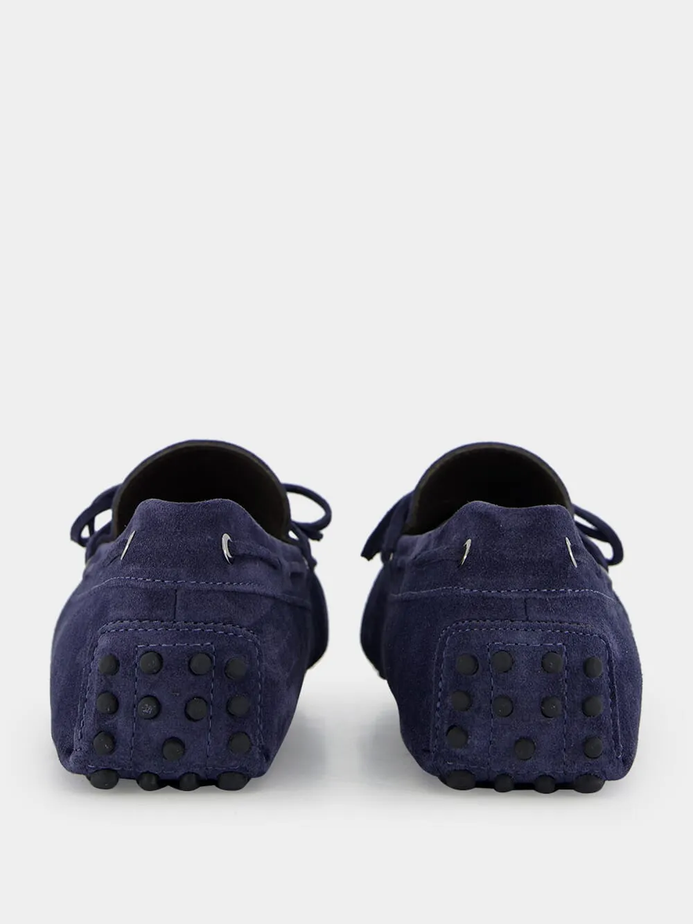 Steel Blue Suede Driving Shoes sold by Fashion Clinic product image thumbnail 5