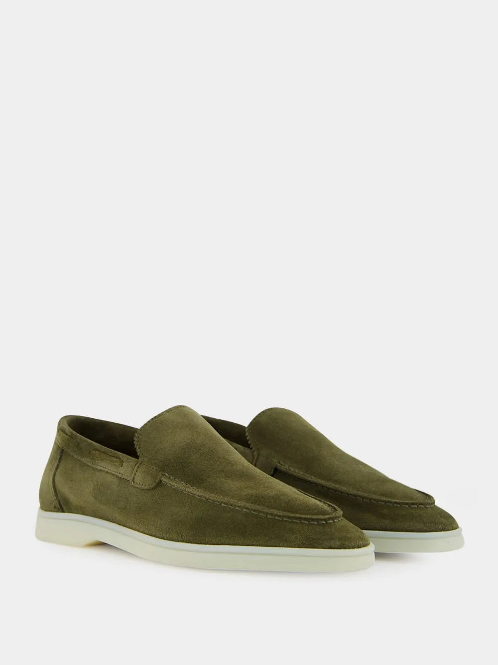Olive Yacht Loafers sold by Fashion Clinic product image thumbnail 3