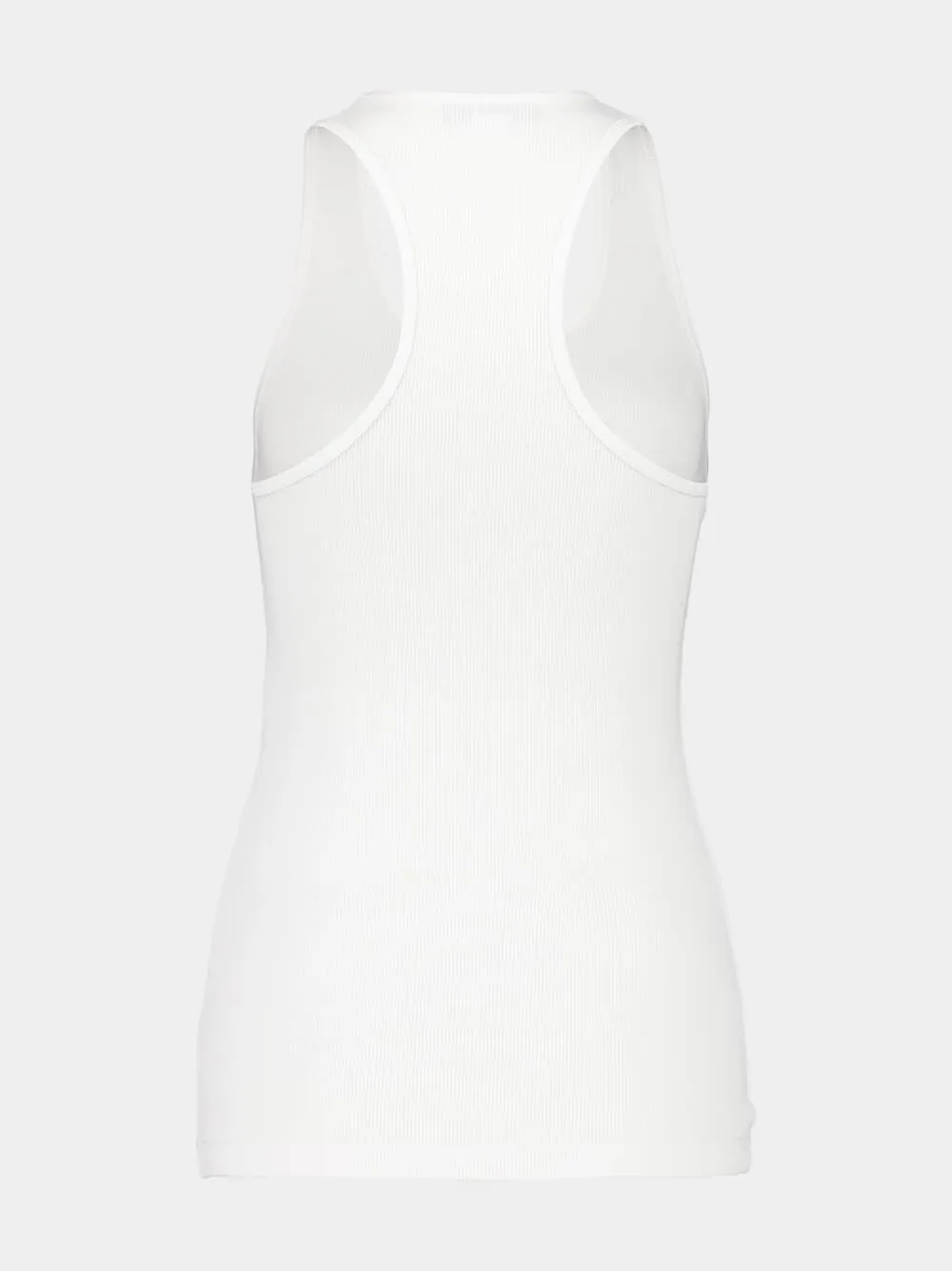 White About F*cking Time! Tank Top sold by Fashion Clinic product image thumbnail 3