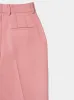 Pink Tailored Double Wool Crepe Pants sold by Fashion Clinic