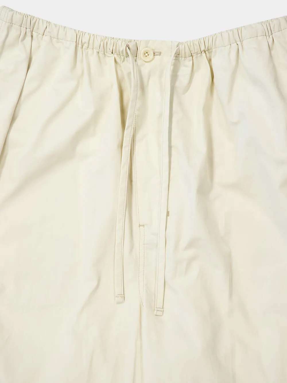 Creamy White Twisted Cotton Pants sold by Fashion Clinic product image thumbnail 3