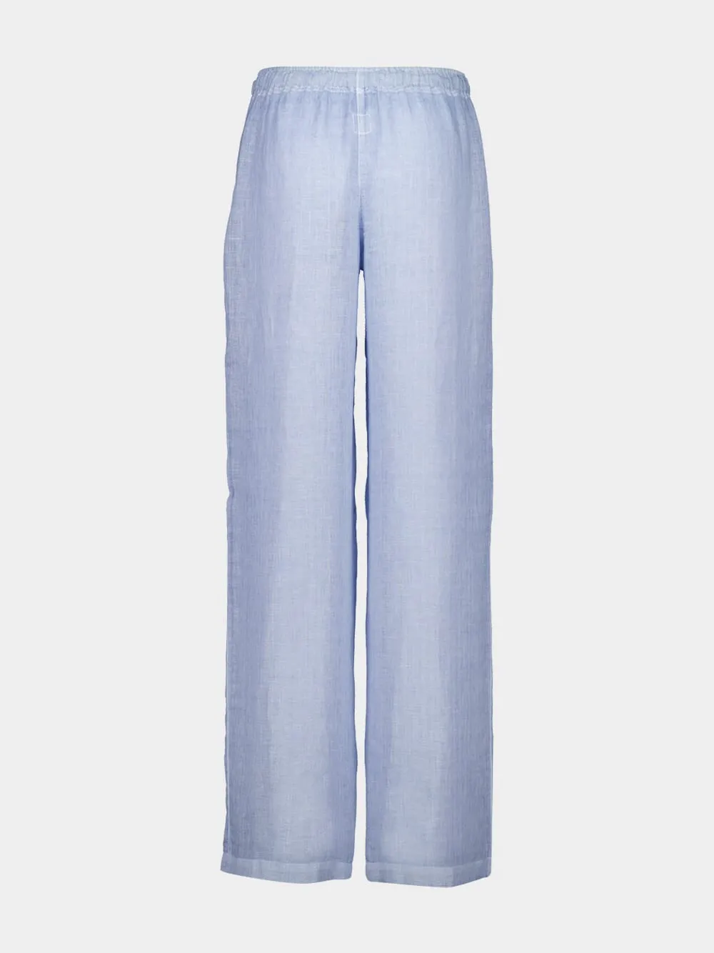 Sea Soft Fade Linen Drawstring Pants sold by Fashion Clinic product image thumbnail 2