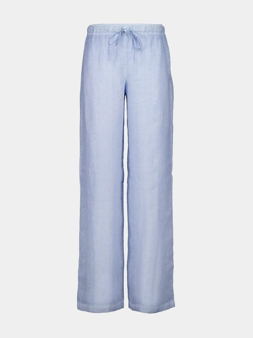 Sea Soft Fade Linen Drawstring Pants sold by Fashion Clinic