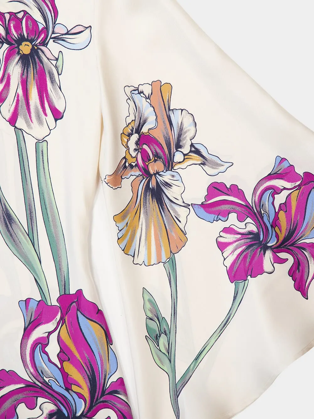 Iris Placée Floral Silk Maxi Dress sold by Fashion Clinic product image thumbnail 4