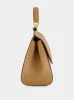 Brown Large Dauphine Leather Sicily Bag sold by Fashion Clinic