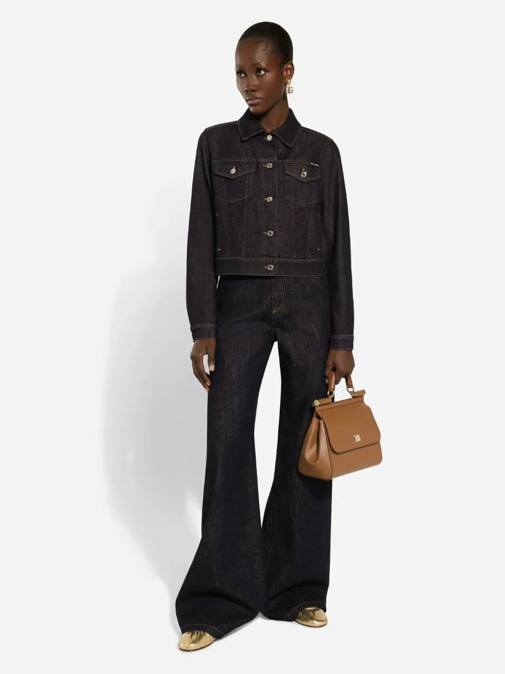 Brown Large Dauphine Leather Sicily Bag sold by Fashion Clinic product image thumbnail 2