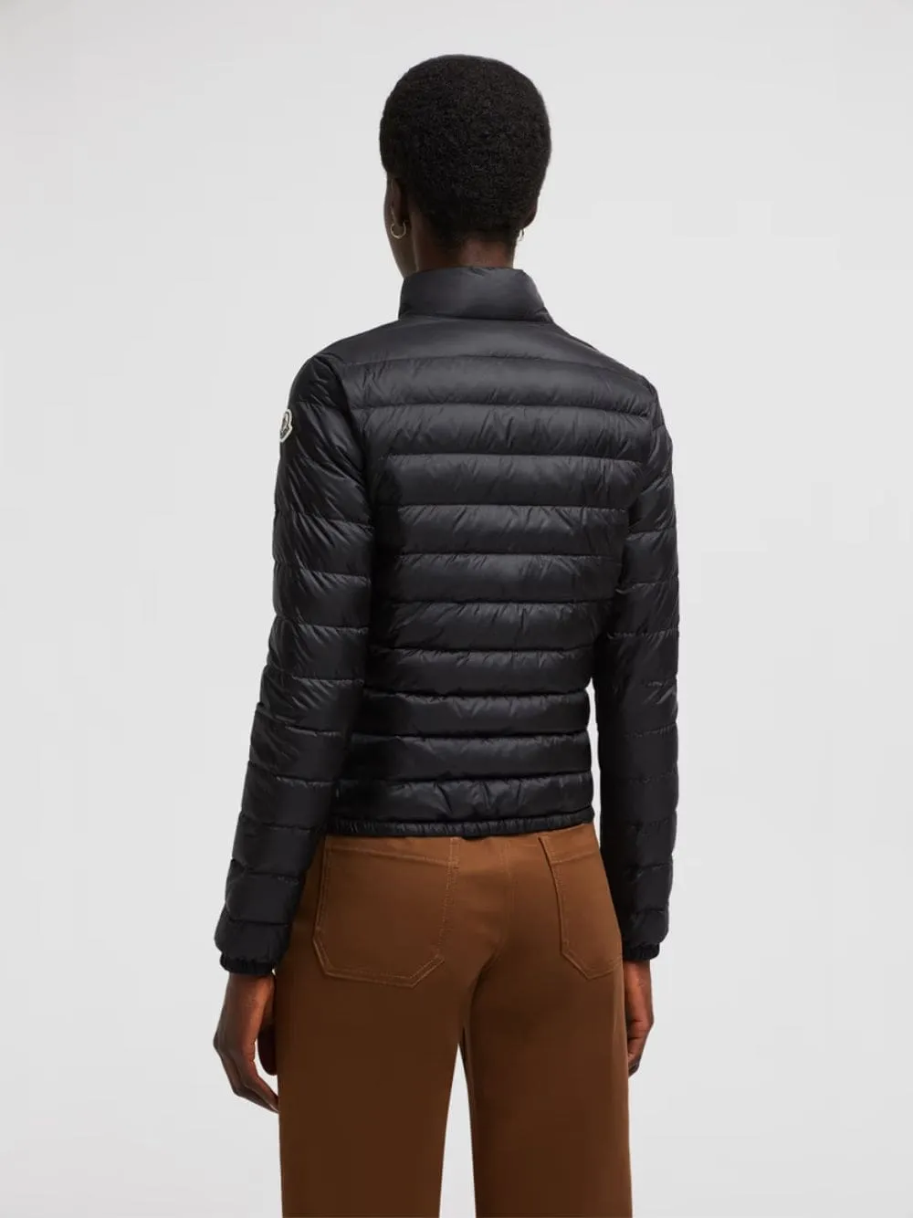 Black Lans Packable Short Down Jacket sold by Fashion Clinic product image thumbnail 4