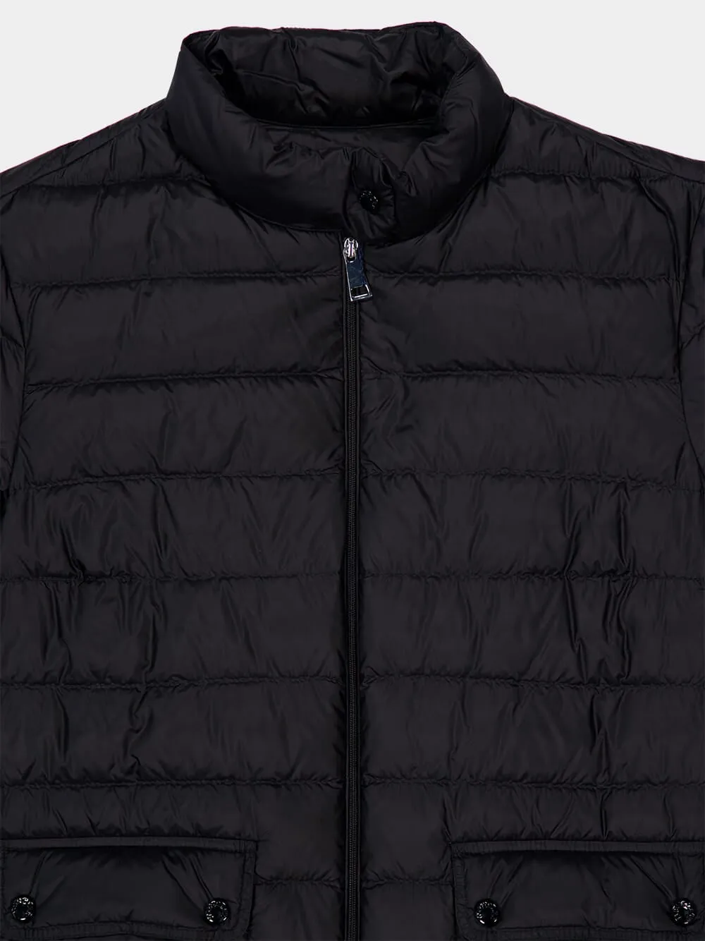 Black Lans Packable Short Down Jacket sold by Fashion Clinic product image thumbnail 5