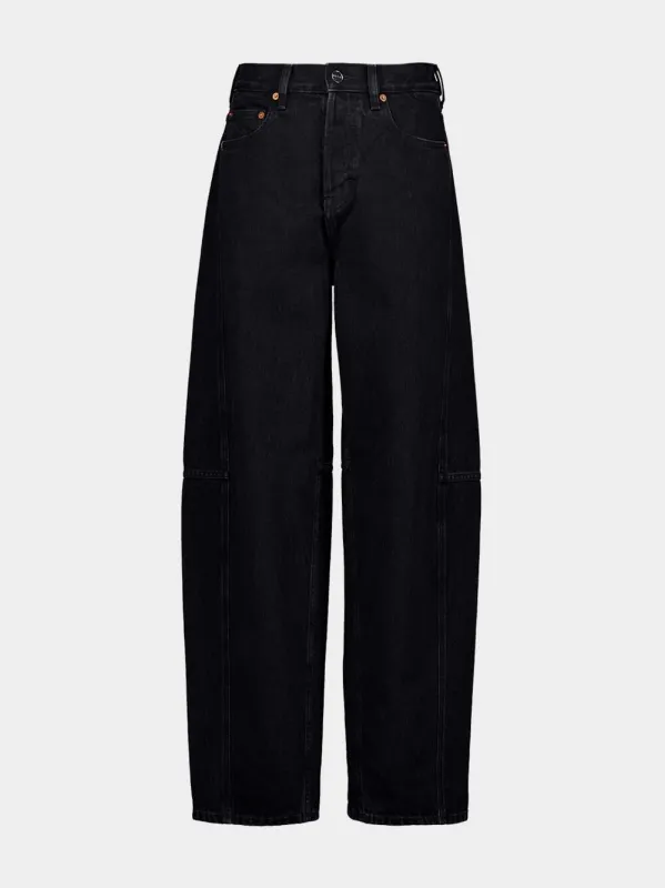 【関税&送料込】Off-White Black Washed Balloon Jeans Off White Off-White™ Black washed balloon jeans | Parallel
