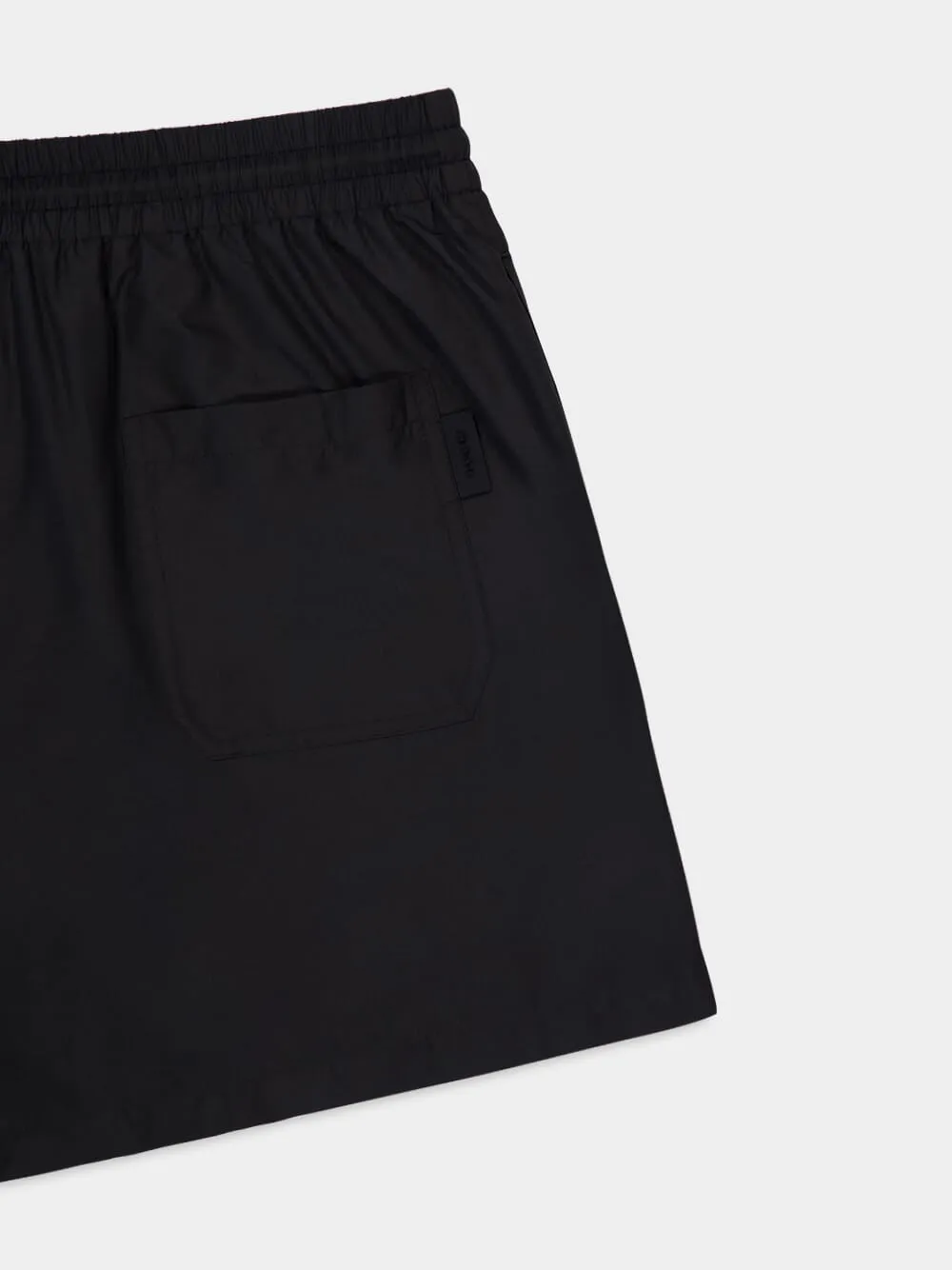 Black Technical Poplin Swim Shorts sold by Fashion Clinic product image thumbnail 4