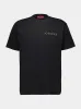 Black Printed Cotton Jersey T-Shirt sold by Fashion Clinic