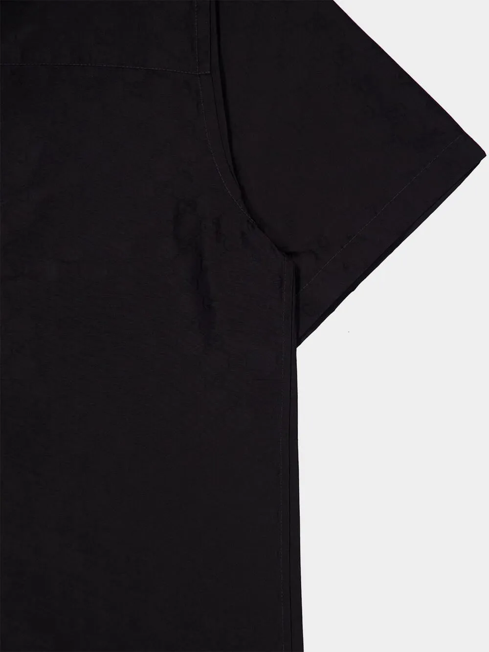 Black Cotton-Silk GG Faille Shirt sold by Fashion Clinic product image thumbnail 4