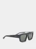 Black Rectangular Frame Sunglasses sold by Fashion Clinic