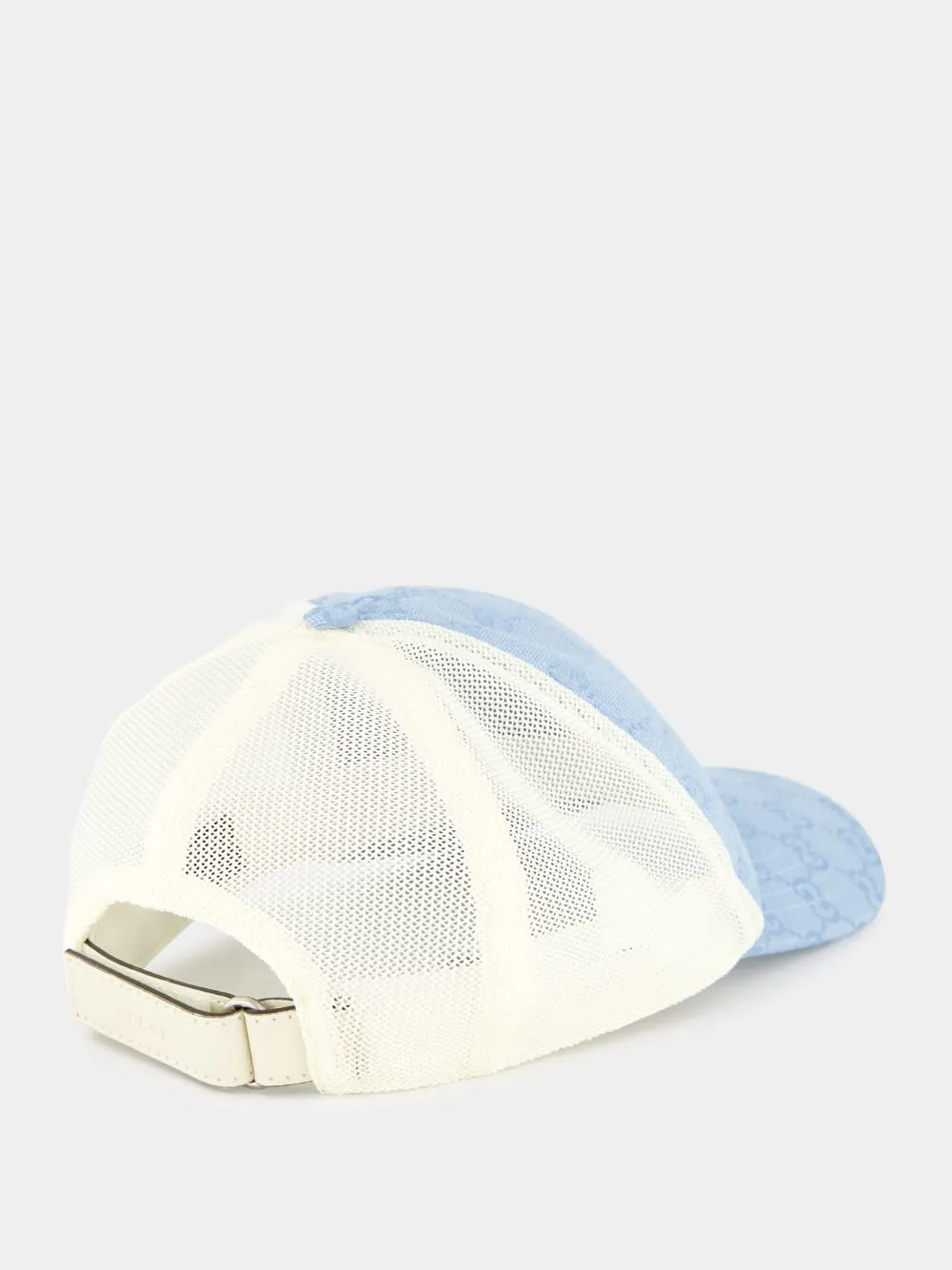 Light Blue Original GG Canvas Baseball Hat sold by Fashion Clinic product image thumbnail 2