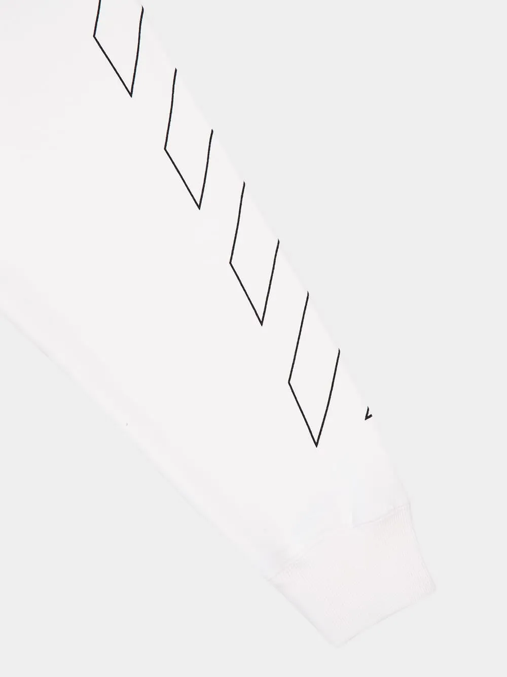 White Fresco Arrow Skate Hooded Sweatshirt sold by Fashion Clinic product image thumbnail 4