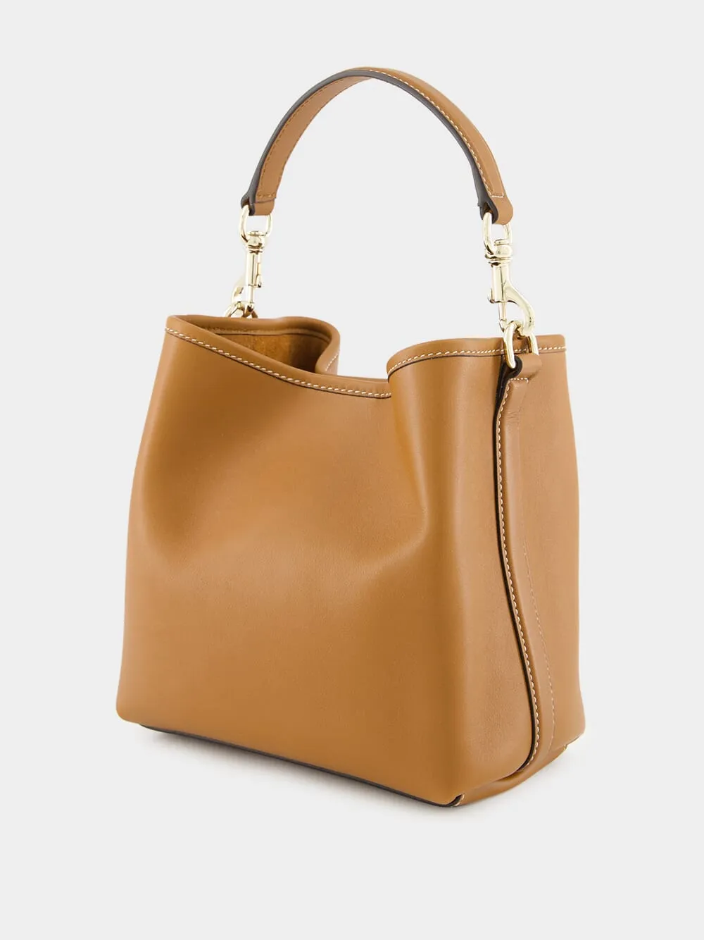 Brown Arabella Calf Handbag sold by Fashion Clinic product image thumbnail 5