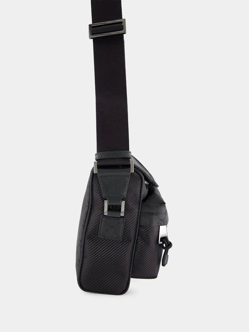 Black Medium GG Crossbody Bag sold by Fashion Clinic product image thumbnail 4