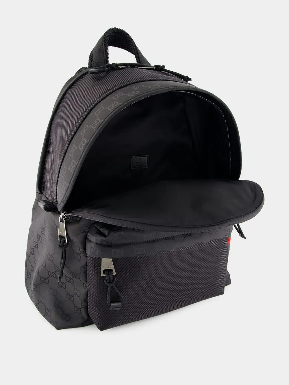 Black Medium GG Backpack sold by Fashion Clinic product image thumbnail 5